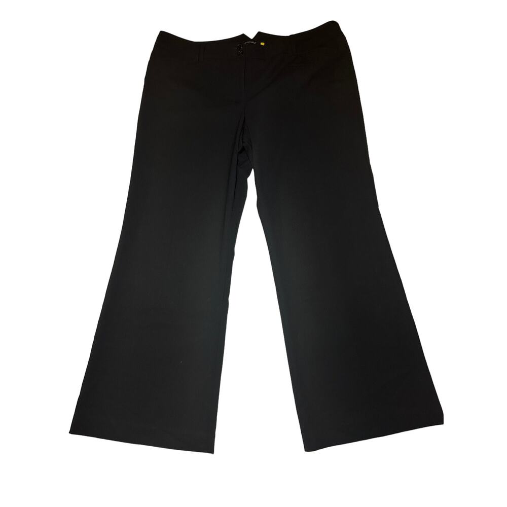 Lane Bryant Pants Women’s Plus Size 5 Black Houston Wide Leg Dress Career